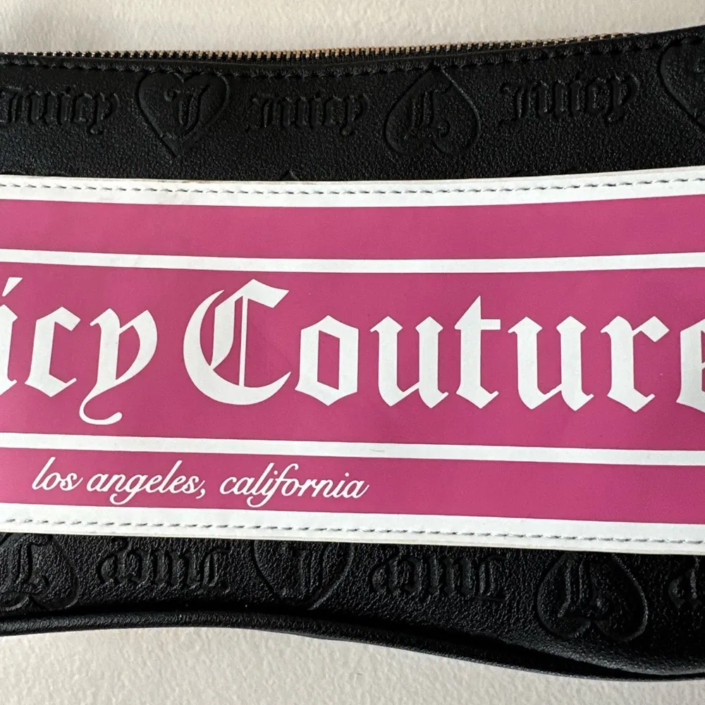 Juicy Couture Fashionista Shoulder Bag New Viral Black And Pink NWT - Image 4