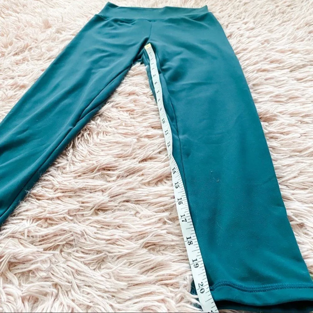 P’tula Leggings in Teal Medium Green - Image 3
