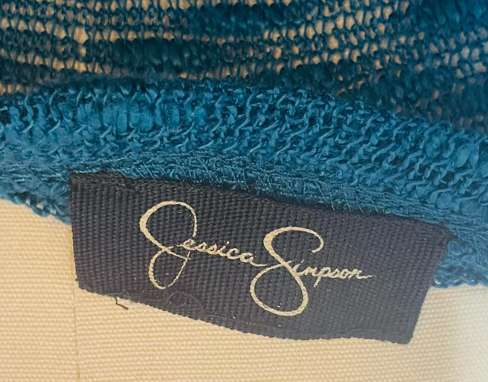 Teal Lace Scoop Neck Sweater - Image 8