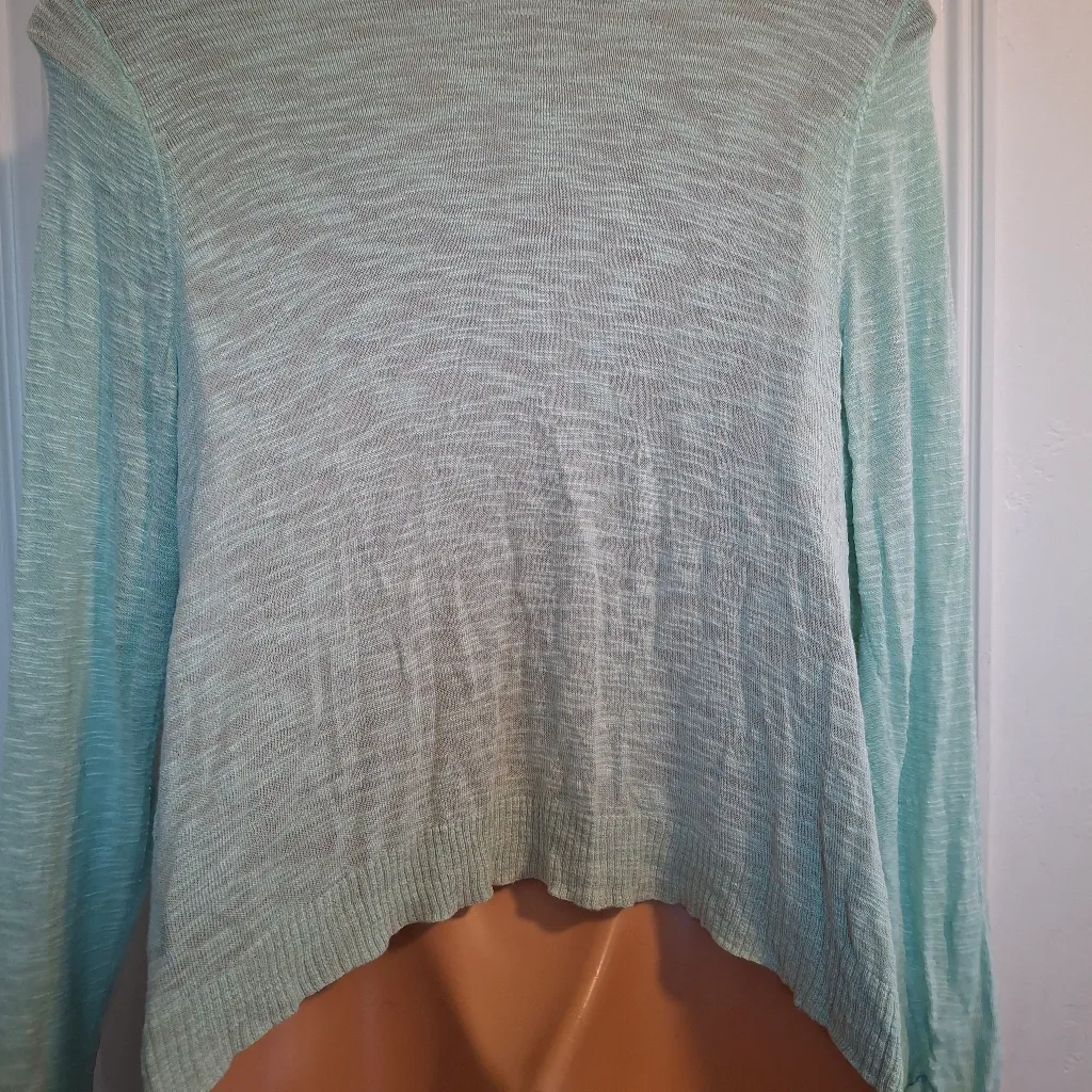 Torrid Sz 3 Mint Green Open Front Women's Sweater - Image 11