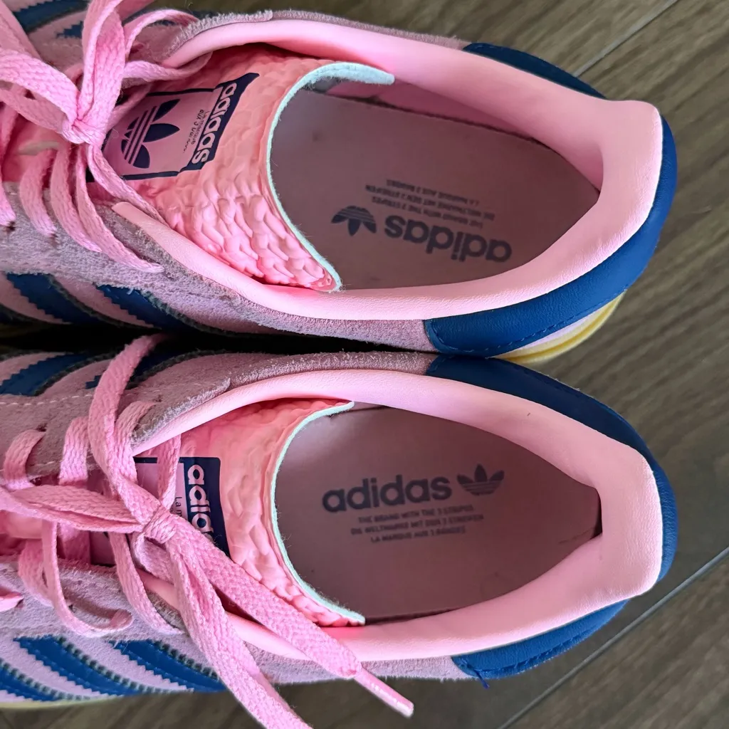 Adidas Gazelle Bold Pink with Blue - Image 6