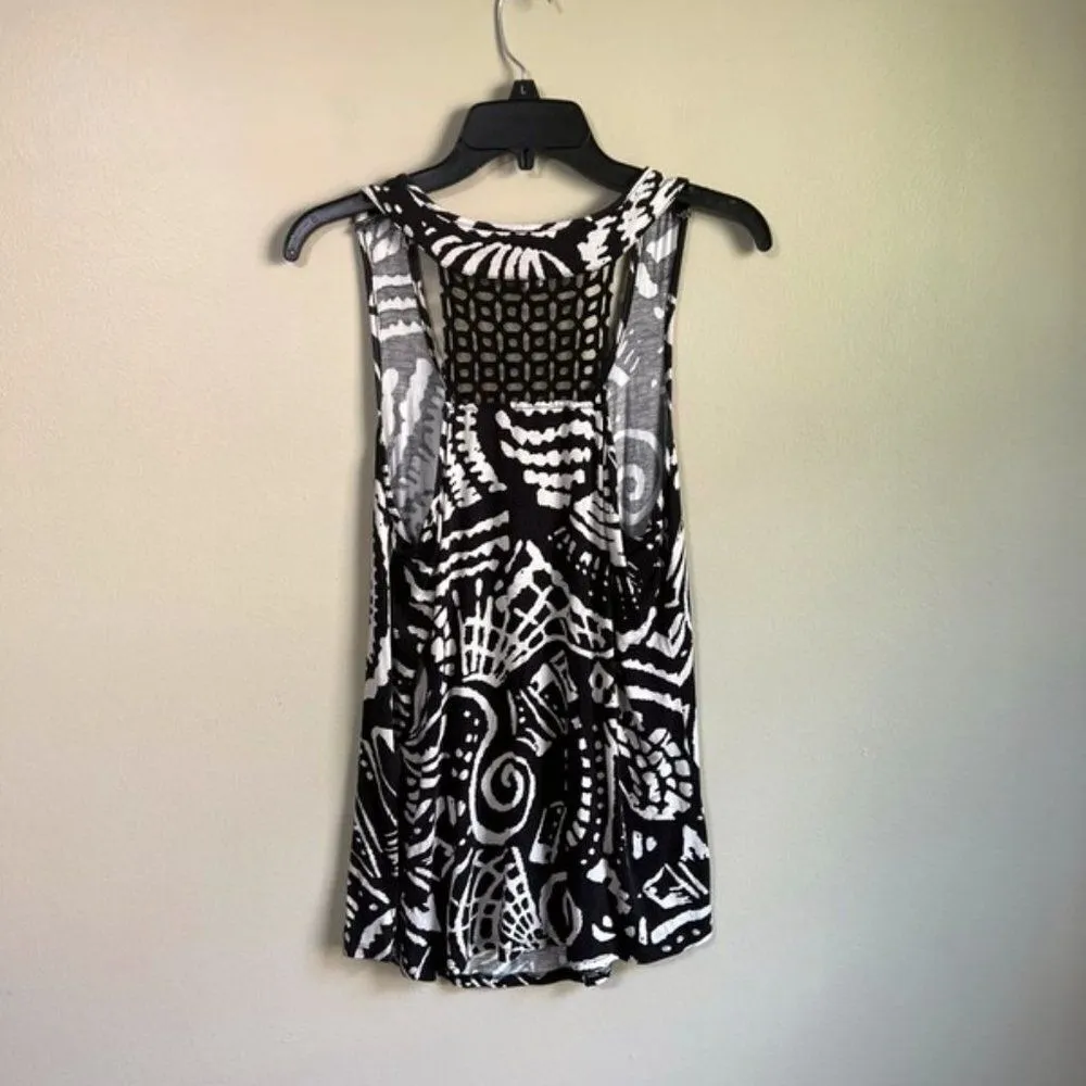 Kenar medium black and white tank top - Image 4