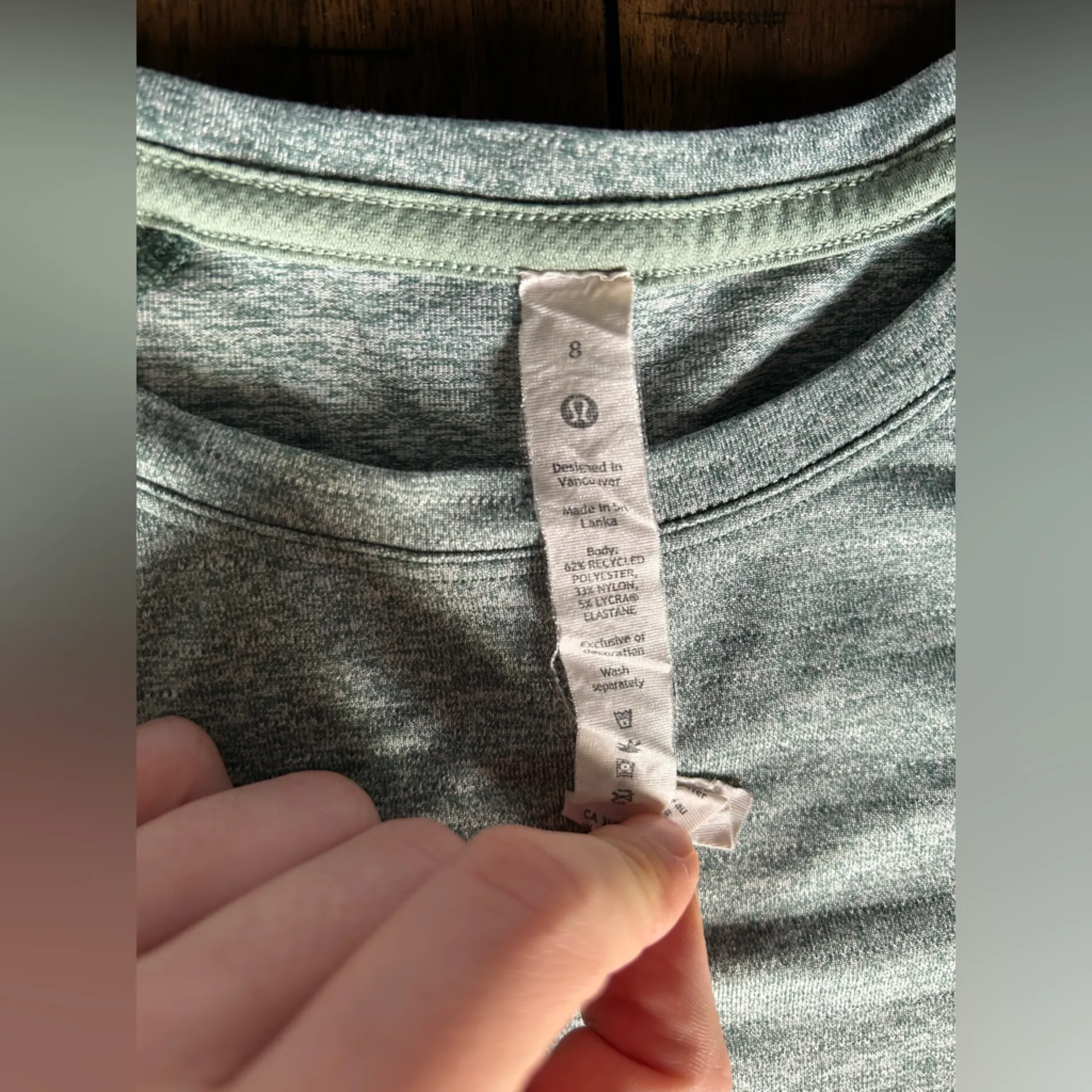 Lululemon  License to Train Classic-Fit
T-Shirt - Heathered Medium Forest - Image 5