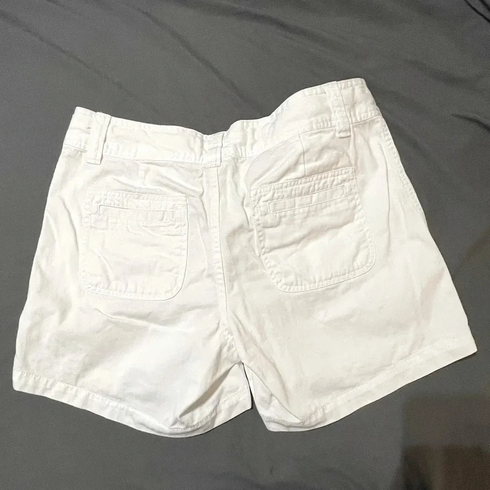 Magellan Women’s White Drawstring Shorts‎ 5” with Pockets Size 12 - Image 2