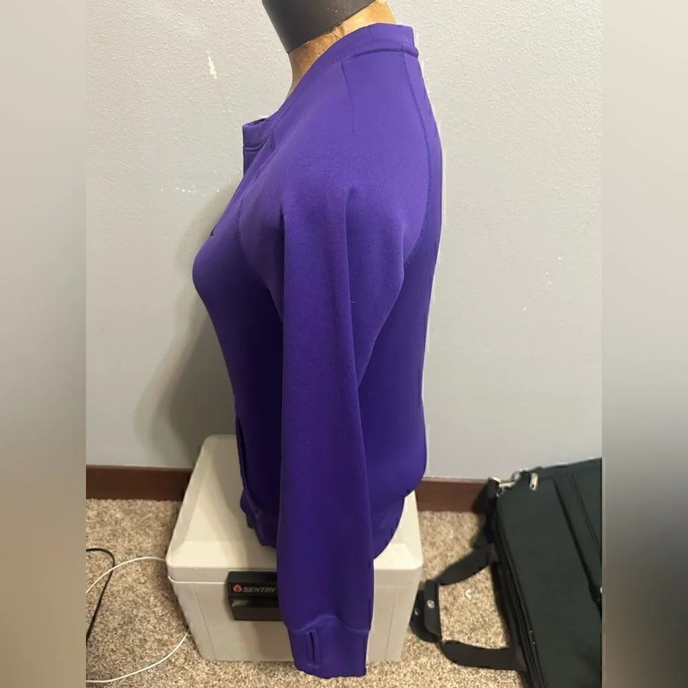 Nike ThermaFit Womens Small Purple Sweatshirt - Image 2
