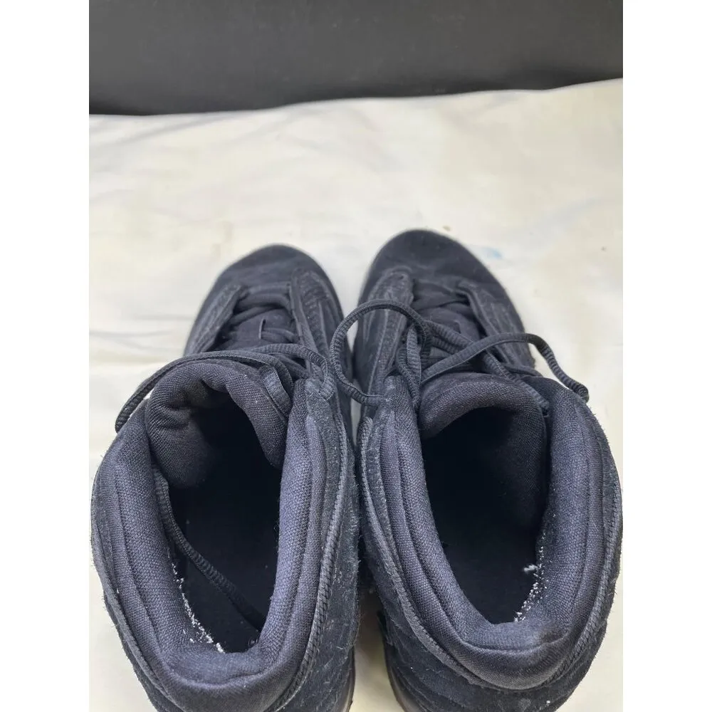 Jordan Womens Black Metallic Gold Sneakers Shoes Size 10 SKU 6810 - Image 9