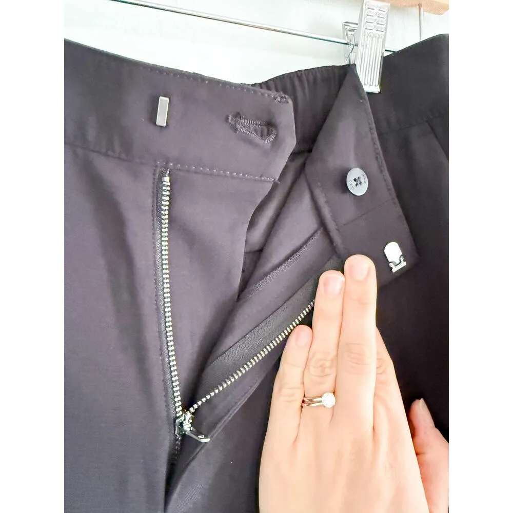 Gap | NWT | Mid Rise Easy Straight-Leg Pants in True Black | Sz 8 - Image 7