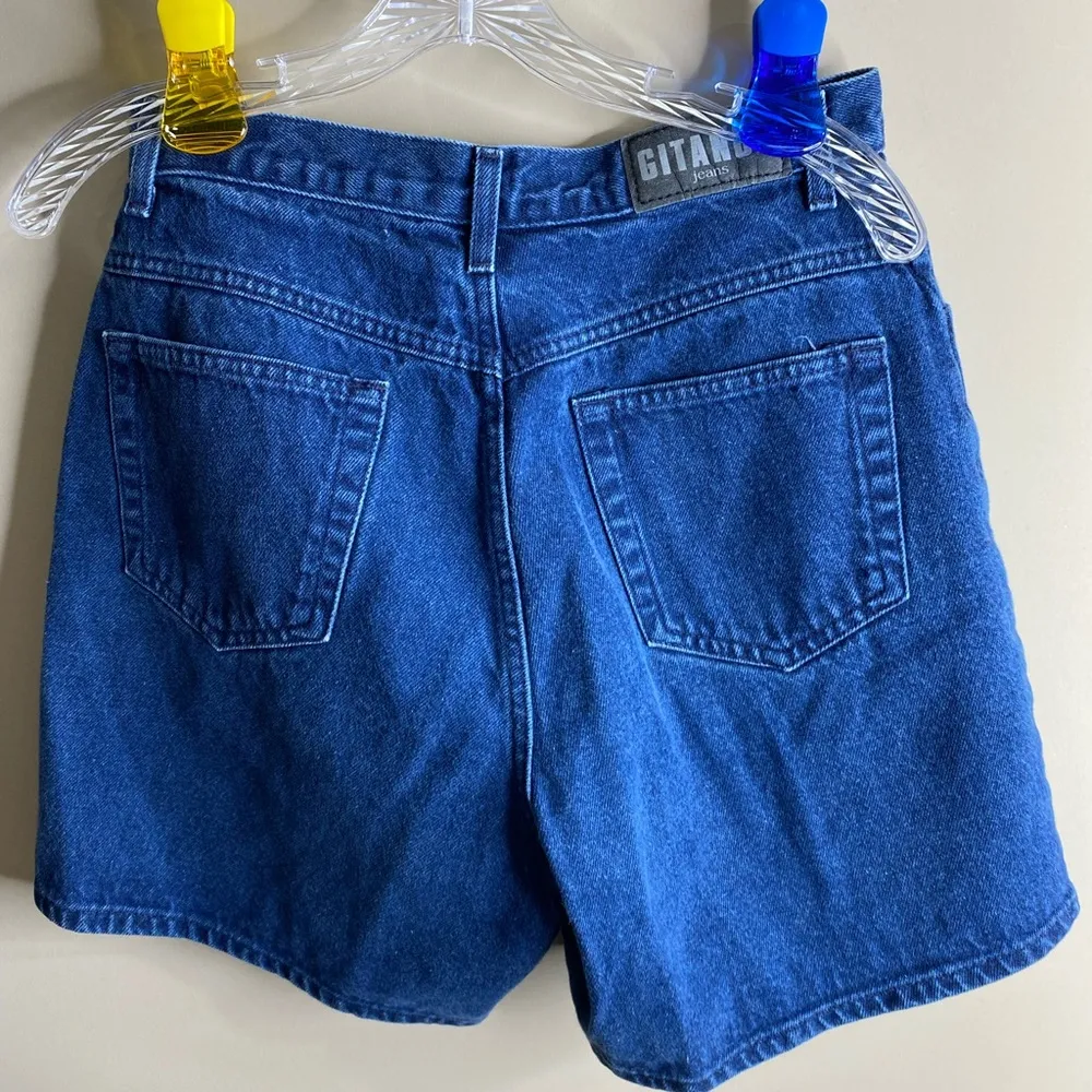 Vintage Gitano mom jean shorts Blue Size 10 - Image 4