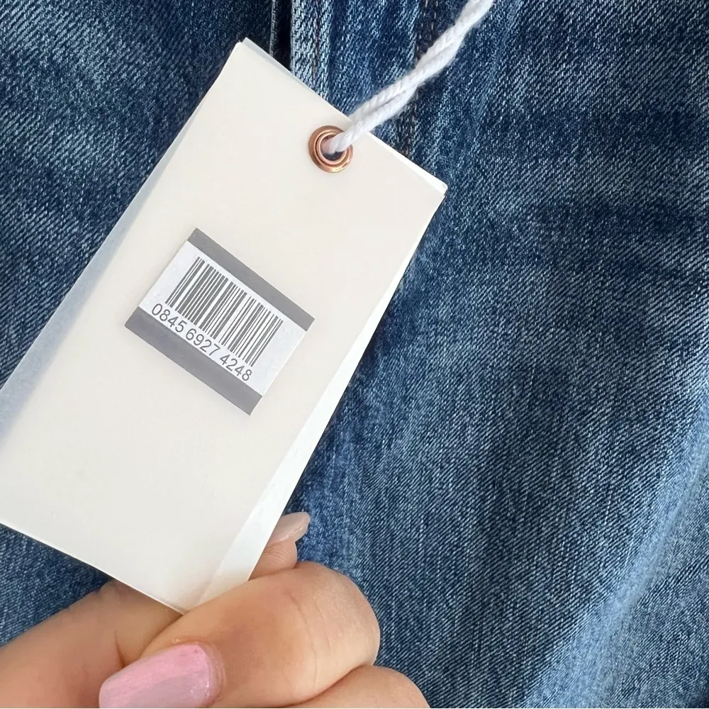 NWT Good American Good Boy Y2K 90s Denim Jeans 6 / 28 - Image 8