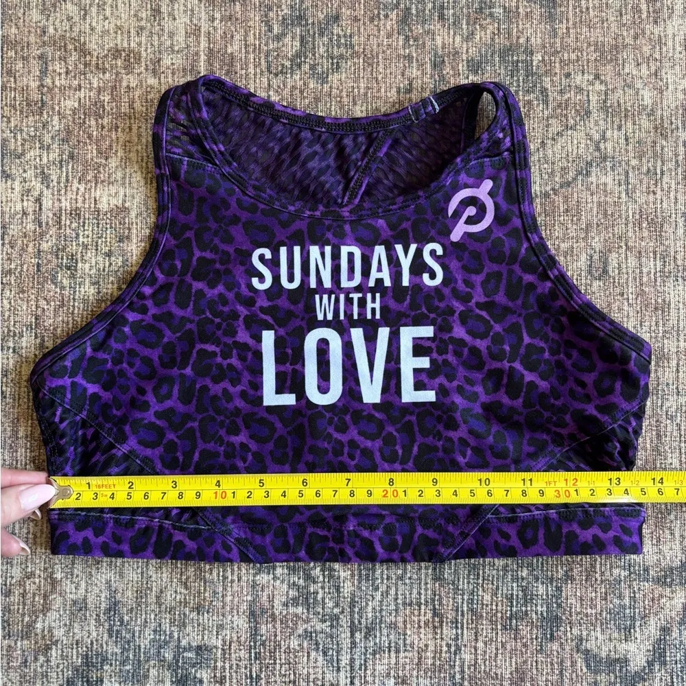 Sundays With Love Ally Love Peloton Sports Bra Size M - Image 5