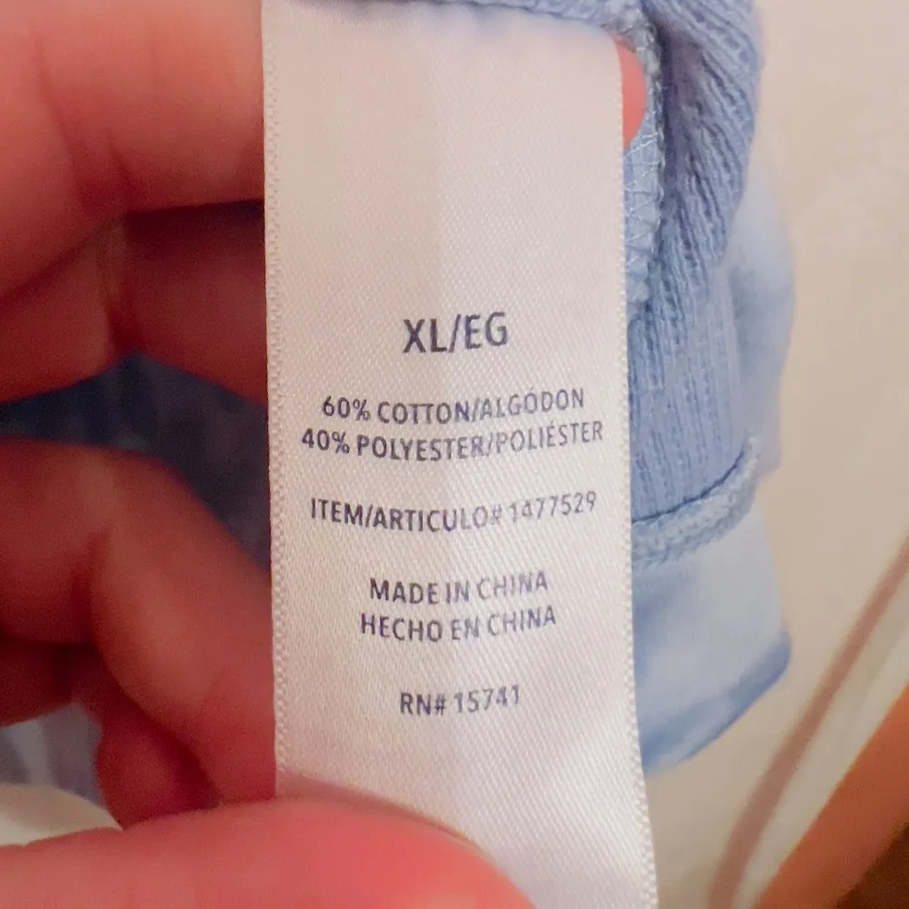 Splendid Blue Tie Dye Long Sleeve Thermal Top size XL - Image 7