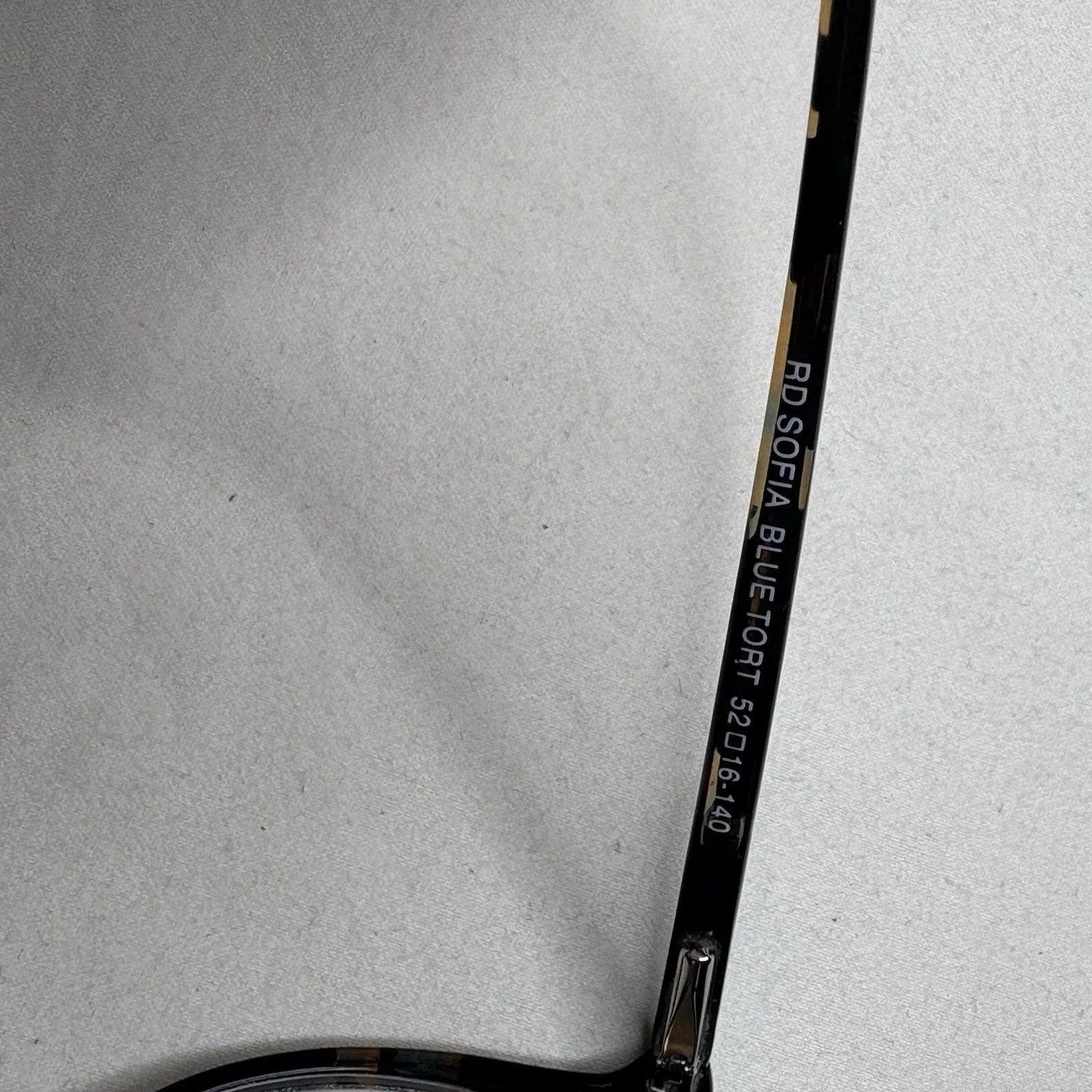 Rae Dunn RD Sofia Blue tortoise Shell Prescription Glasses EUC Women’s - Image 7