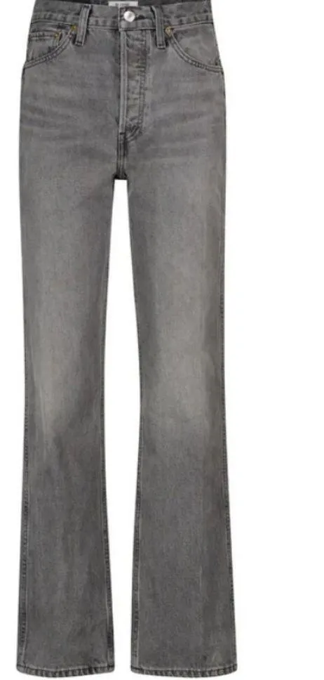 💕RE/DONE💕 Originals 90s High Rise Loose Jeans ~ Vintage Ash Grey 29 NWT - Image 9