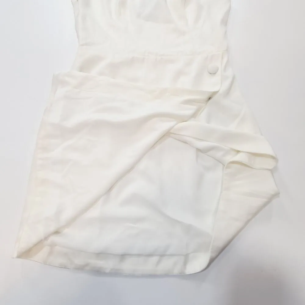 NBD Tere Mini Dress in Ivory Small - Image 4