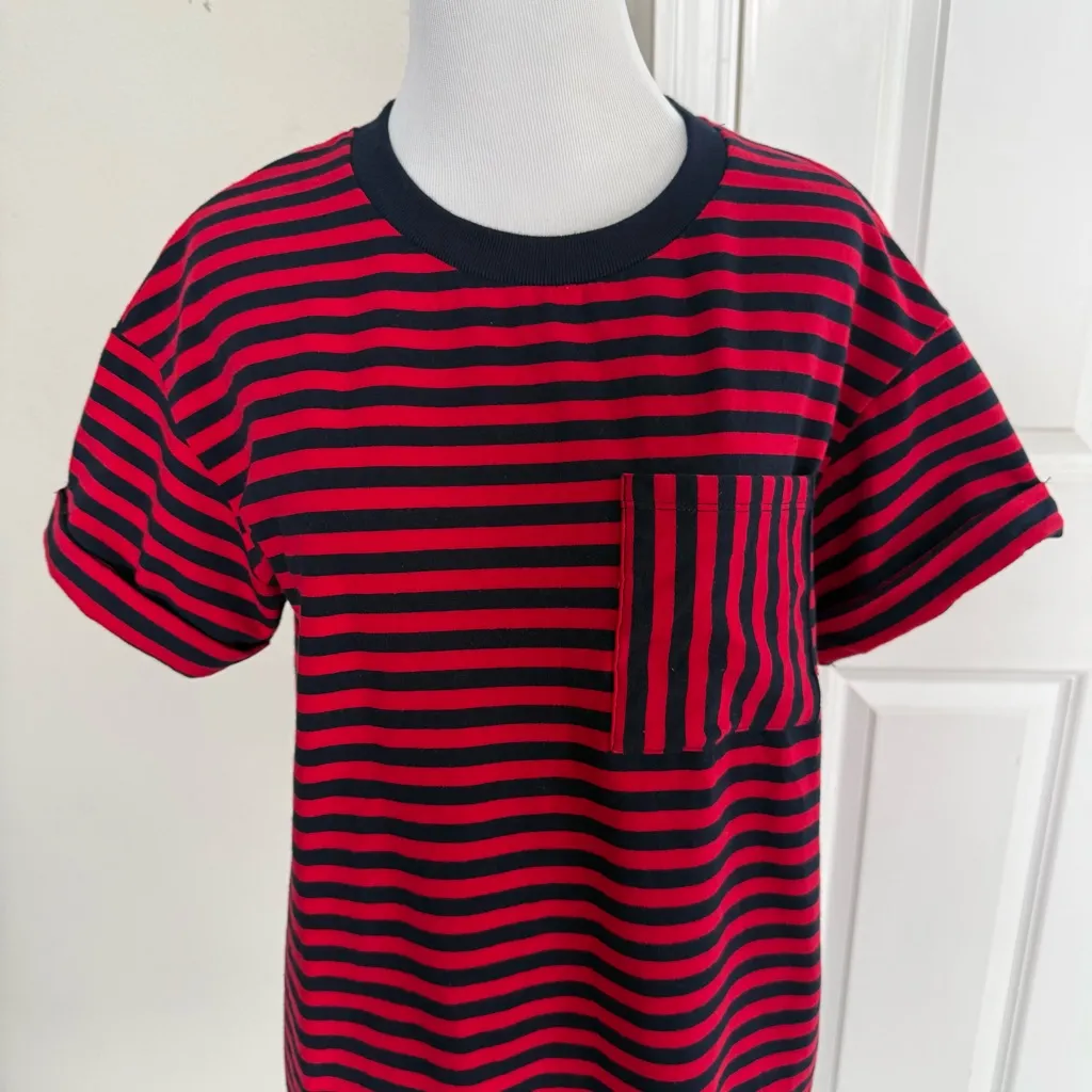 EVEREVE Braxton Striped T-Shirt Dress size Medium - Image 3