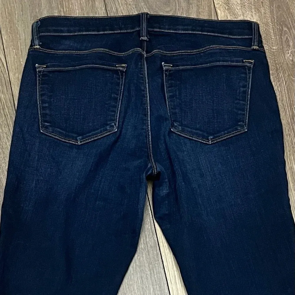 J Brand Dark Wash Low Rise Jeans Women’s Size 28 (30x31) Y2K Night Out Party - Image 12