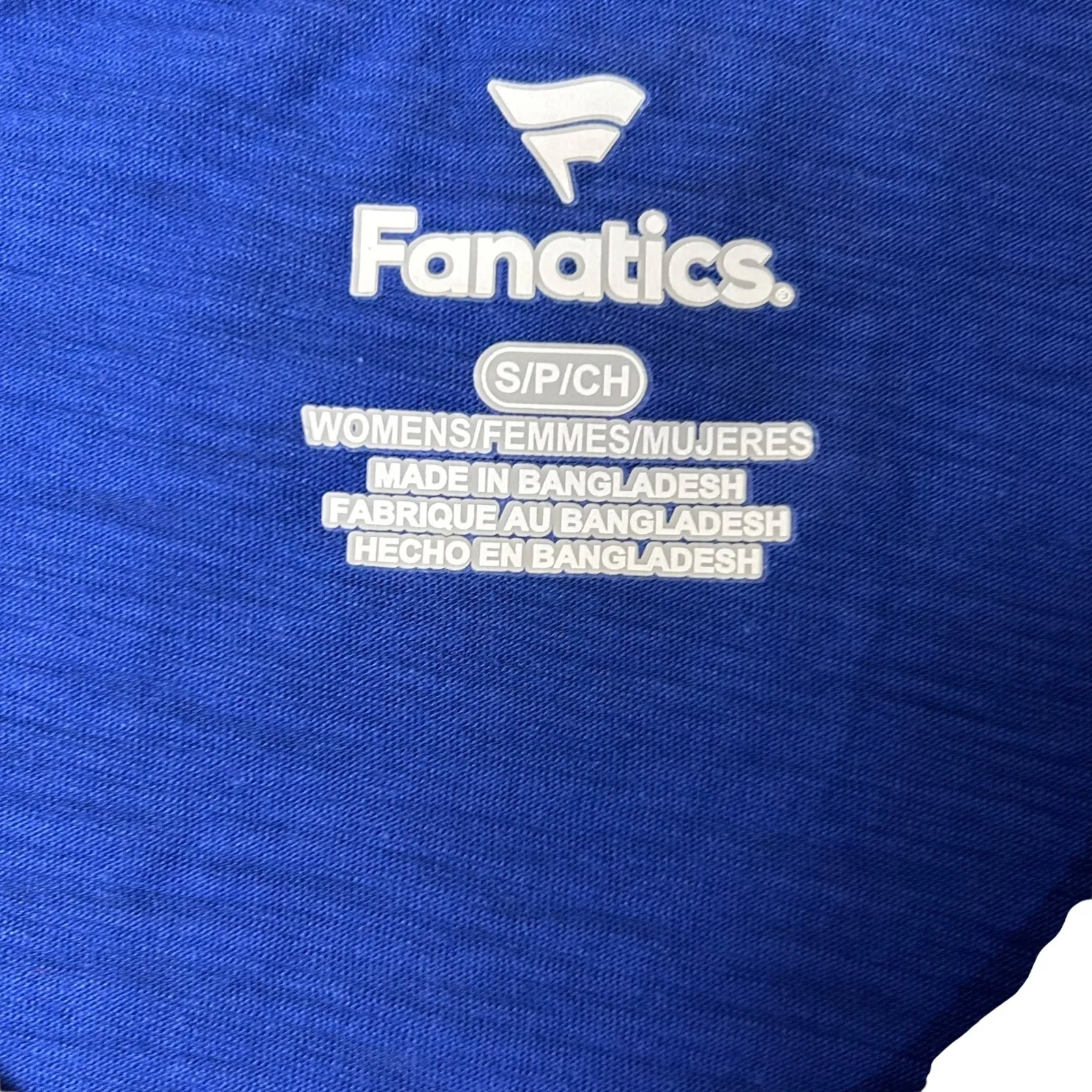 NEW Florida Gators V-Neck T-Shirt Women S‎ Blue Oversized Fanatics College Tee - Image 5