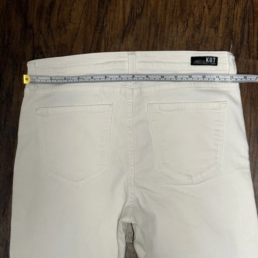 Kut from the Kloth Bright White Skinny Jeans - Image 6