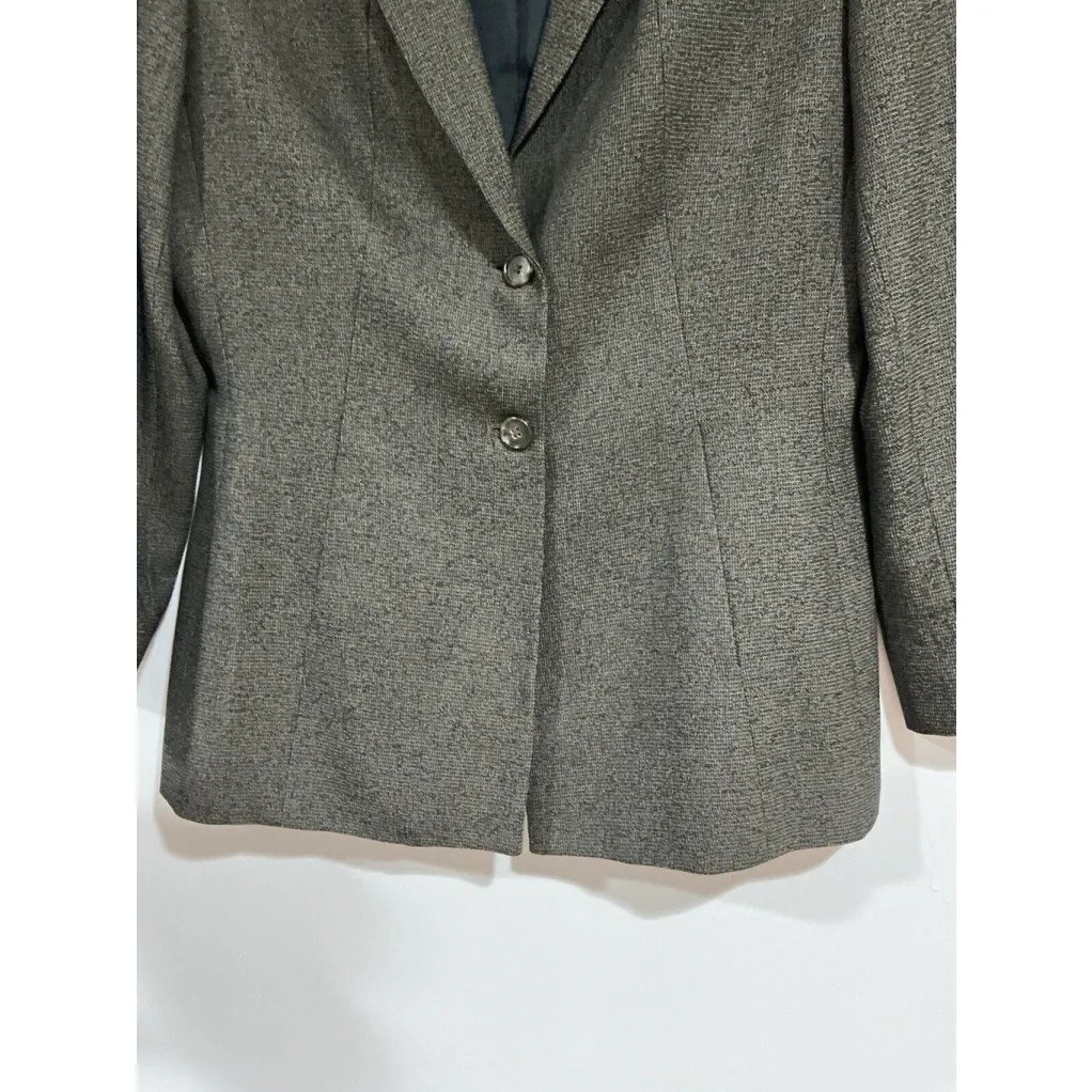 Woman’s Alfani Size 2 Brown Blazer Button Up - Image 2