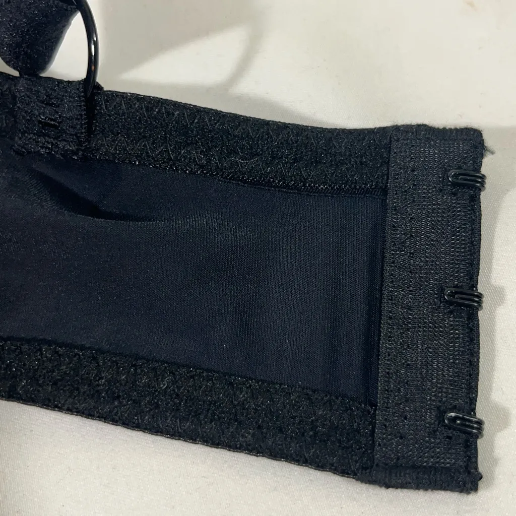 JUICY COUTURE T SHIRT PADDED BRA SZ 38D‎ BLACK NEW - Image 5