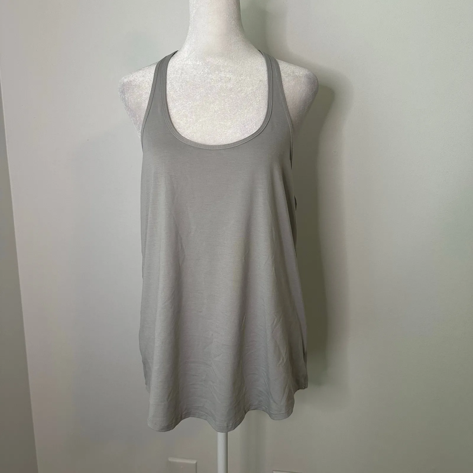 Lululemon light gray racerback tank top - Image 2