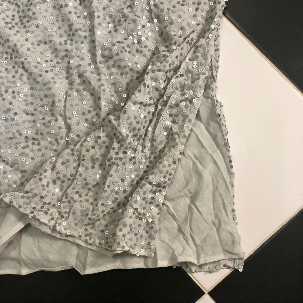 NWT Jen’s Pirate Booty Stage Presence Sequin Midi Dress Slit Off the Shoulder M - Image 7