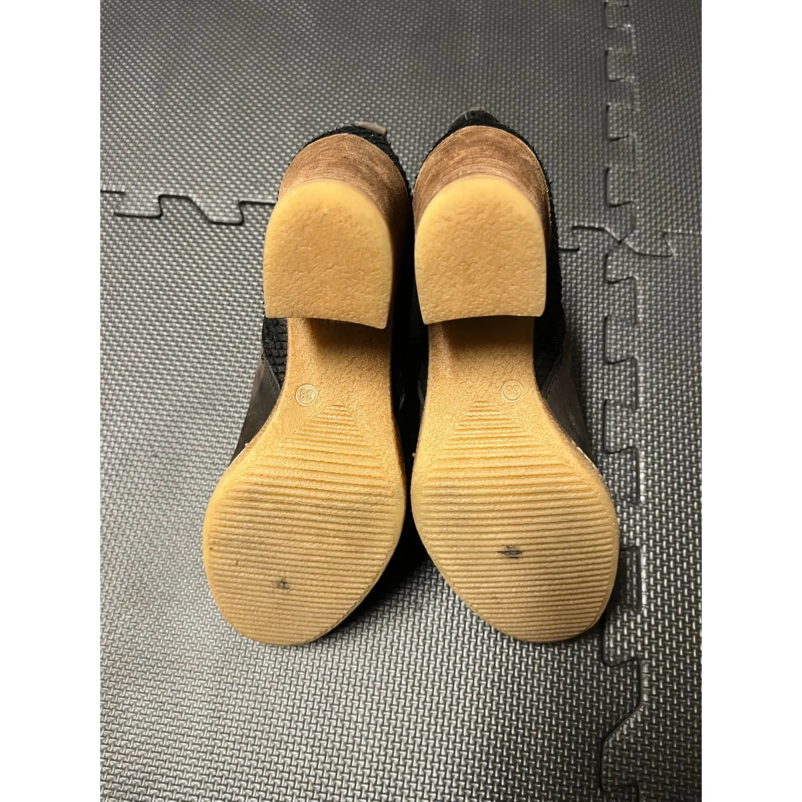 Sundance Suede Leather Brown Ankle Booties Italy Womens Size 38 US‎ 8 - Image 5