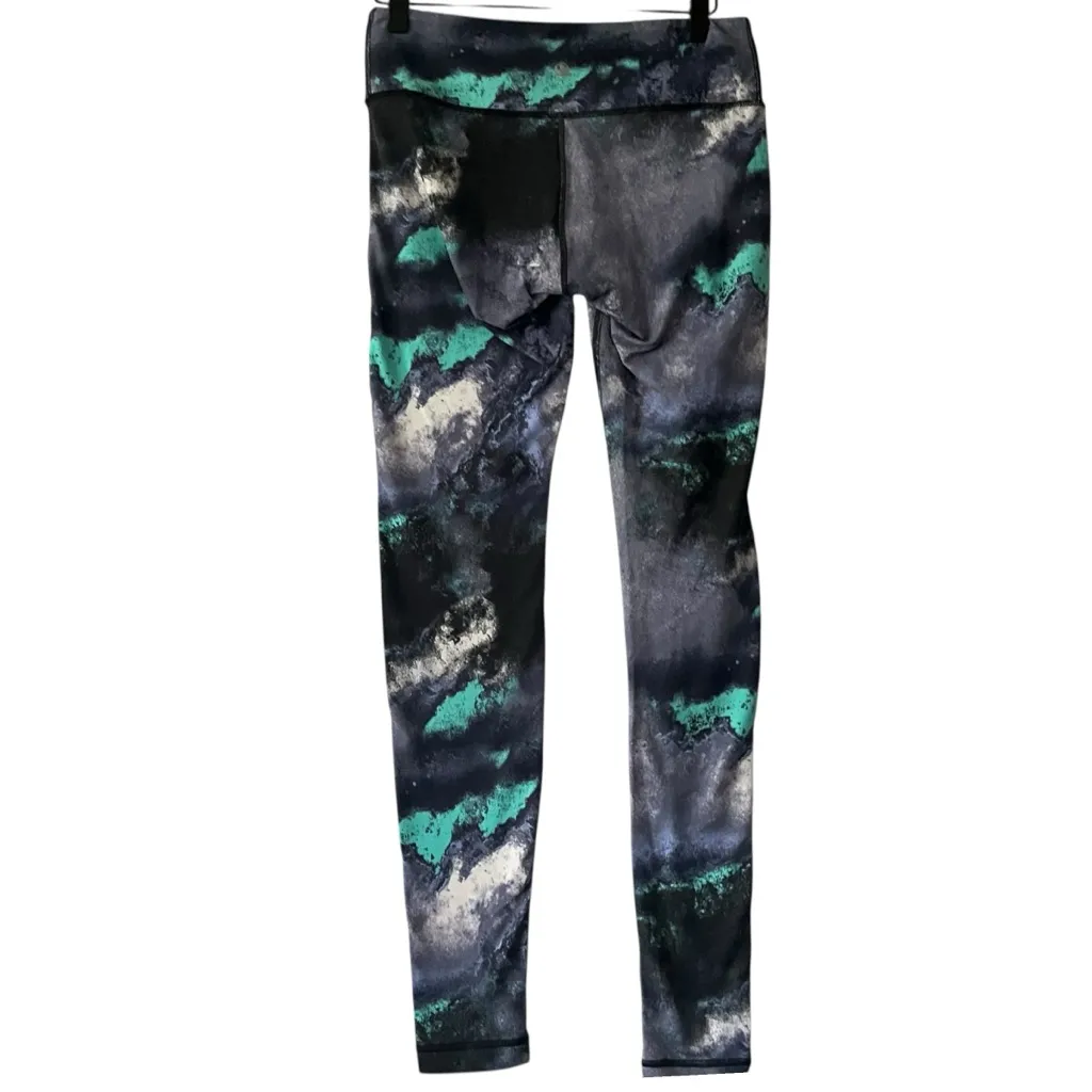 Lululemon Women's 6 Denim Luon Milky Way Galaxy Wunder Under‎ Tight Leggings - Image 3