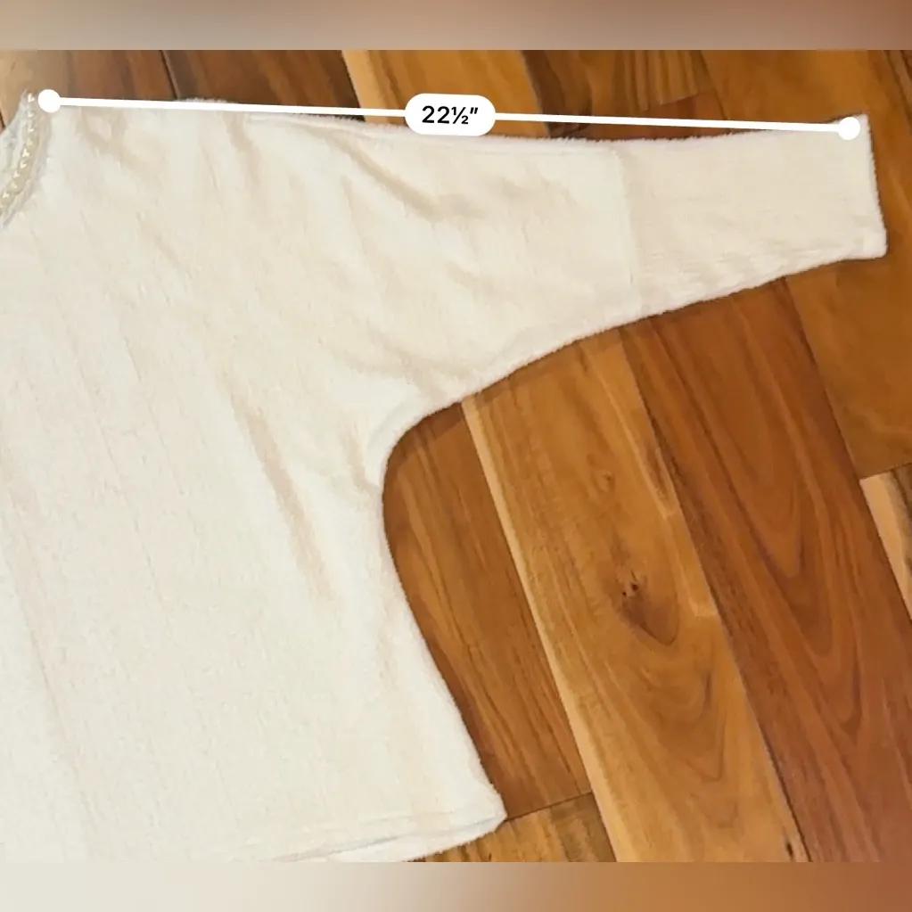 Mango Sweater with Pearl Neck Detail - Image 10