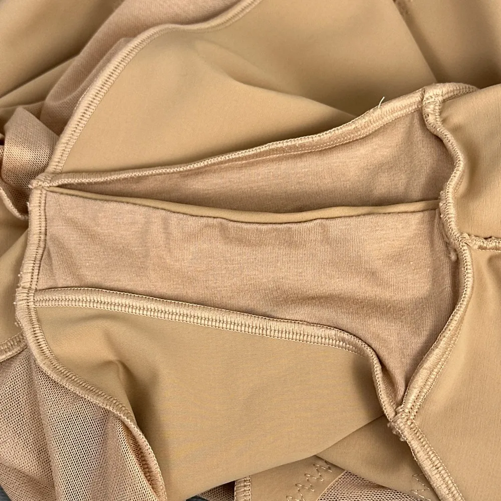 Honeylove SuperPower Short Plus Size 1X Sand Beige Compression Shapewear Shaper Tan - Image 8