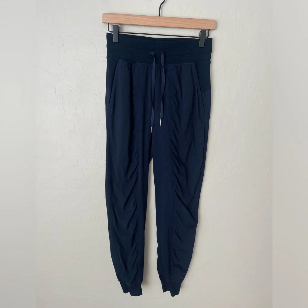 Lululemon Dance Studio Mid-Rise Joggers navy blue 4 - Image 4