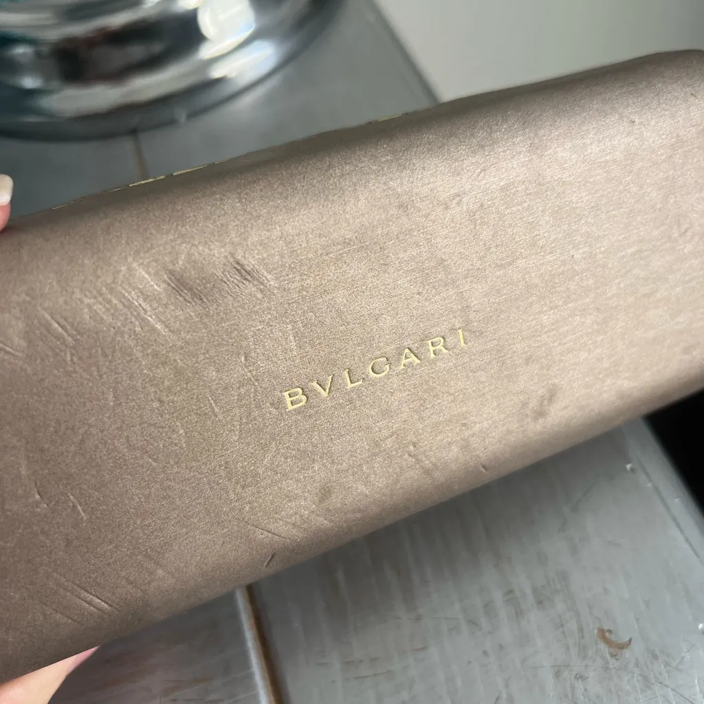 Bvlgari Brown Glasses Case only - Image 6