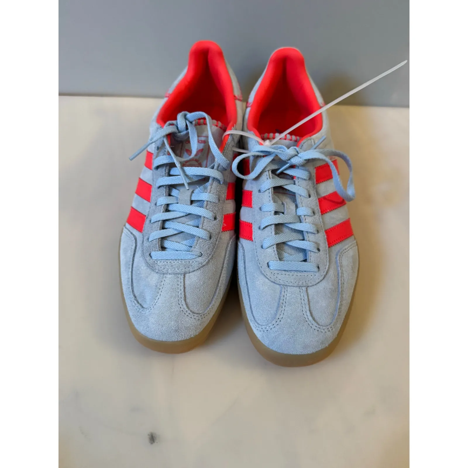 Adidas Gazelle Indoor Lucid Red Sneakers Women’s Size 10 (New) - Image 4