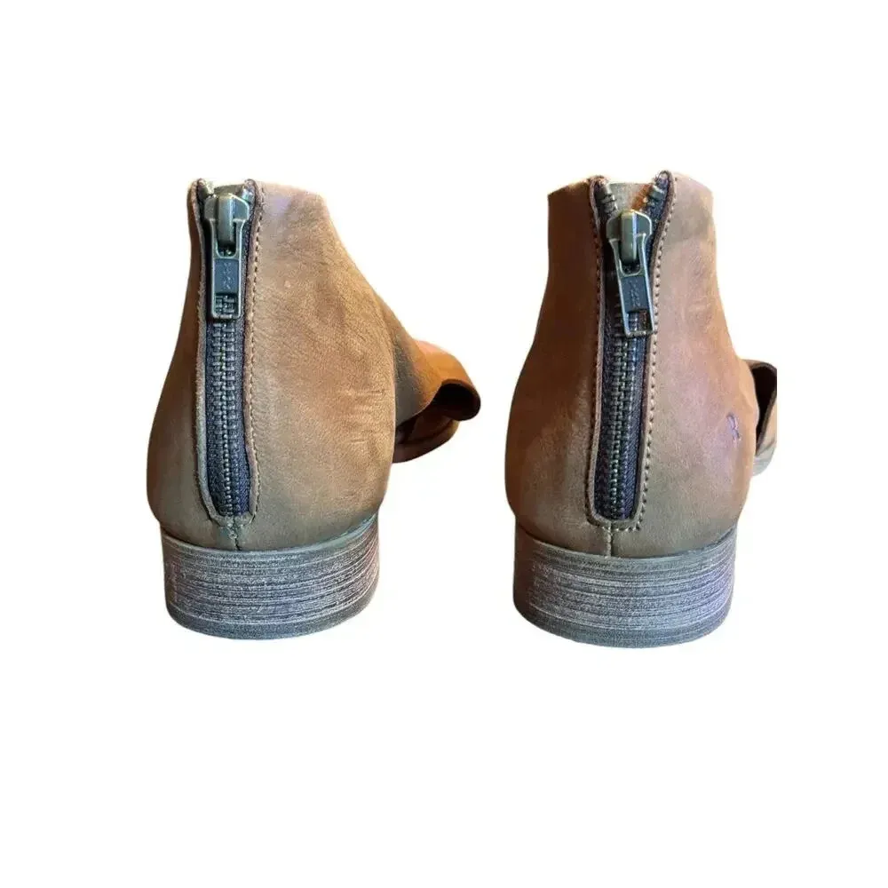 ROAN BY BED STU Betty Leather Sandals 9 Tan - Image 4