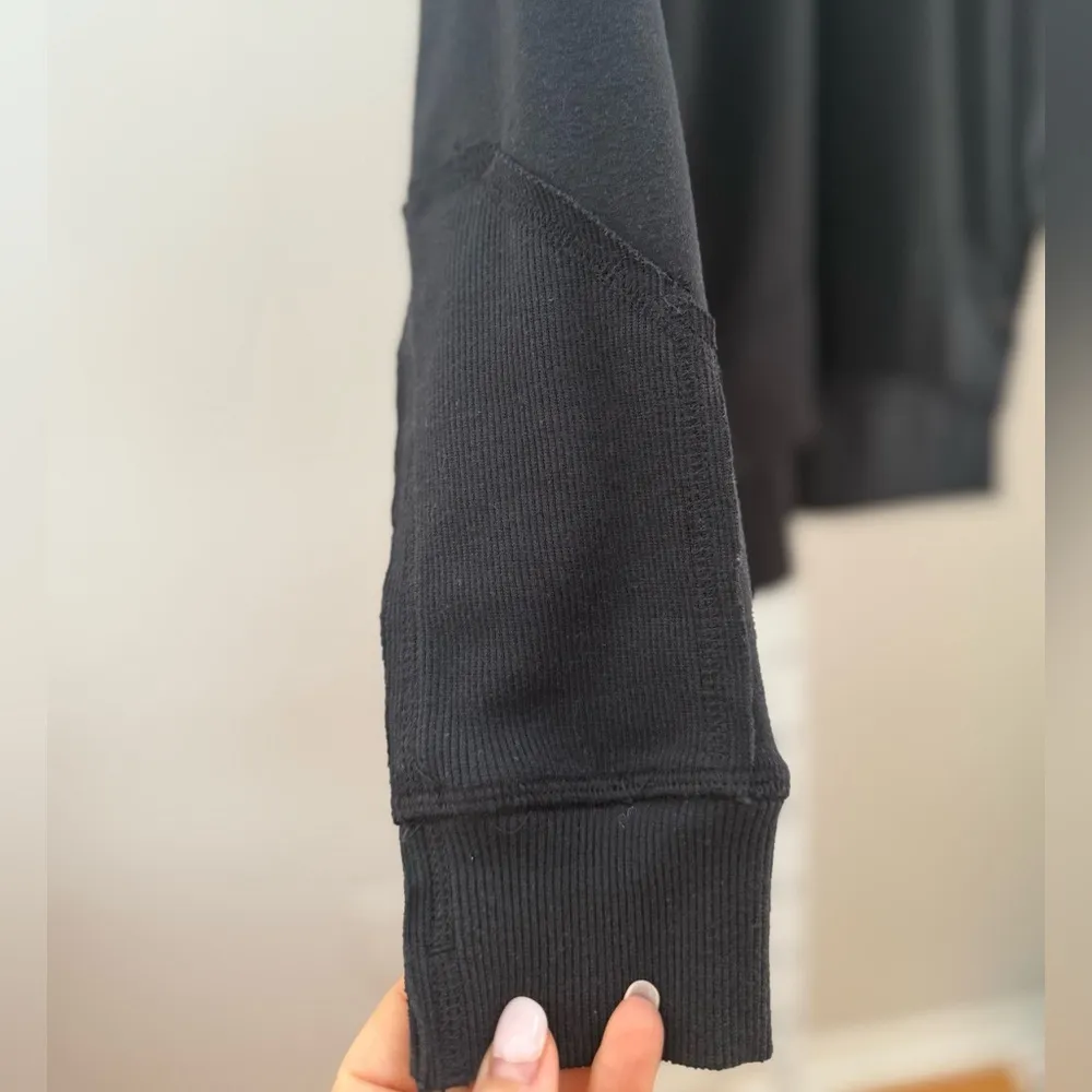 THE NORMAL BRAND Puremeso Split Side Overshirt Black Size XS - Image 5