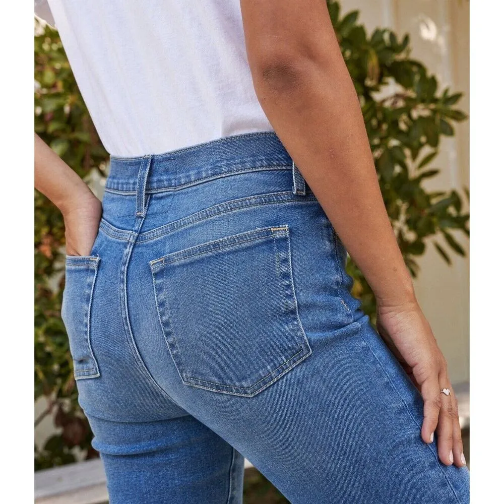 Frank & Eileen Cork Jeans in Blue; 28 - Image 7