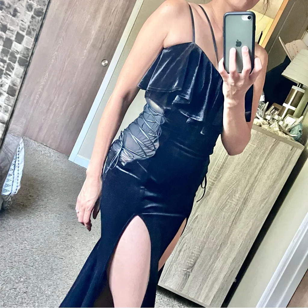 Double slit dress Size XS - Image 2