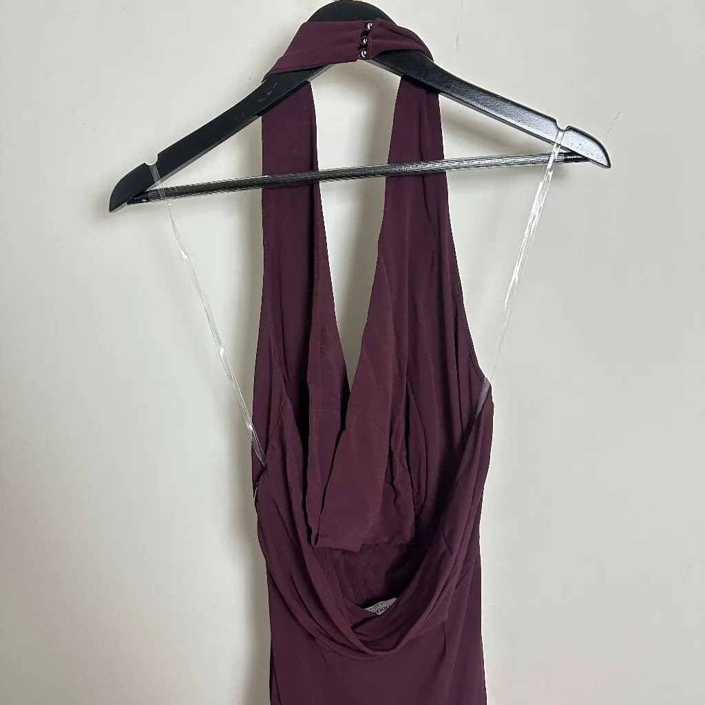 HOUSE OF CB Florentina Halter Minidress in Port Royale Size Small - Image 7