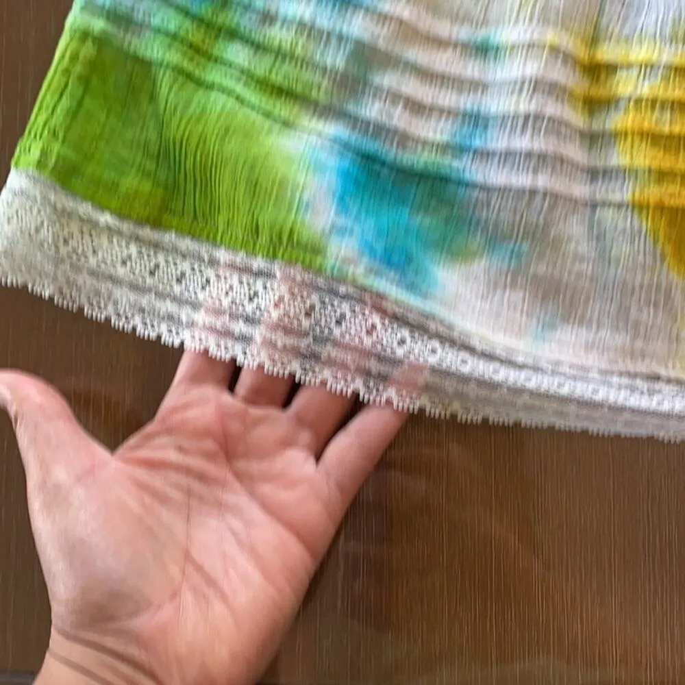 Old Navy tie dye 100% cotton tank top bohemian summer festival - Image 3