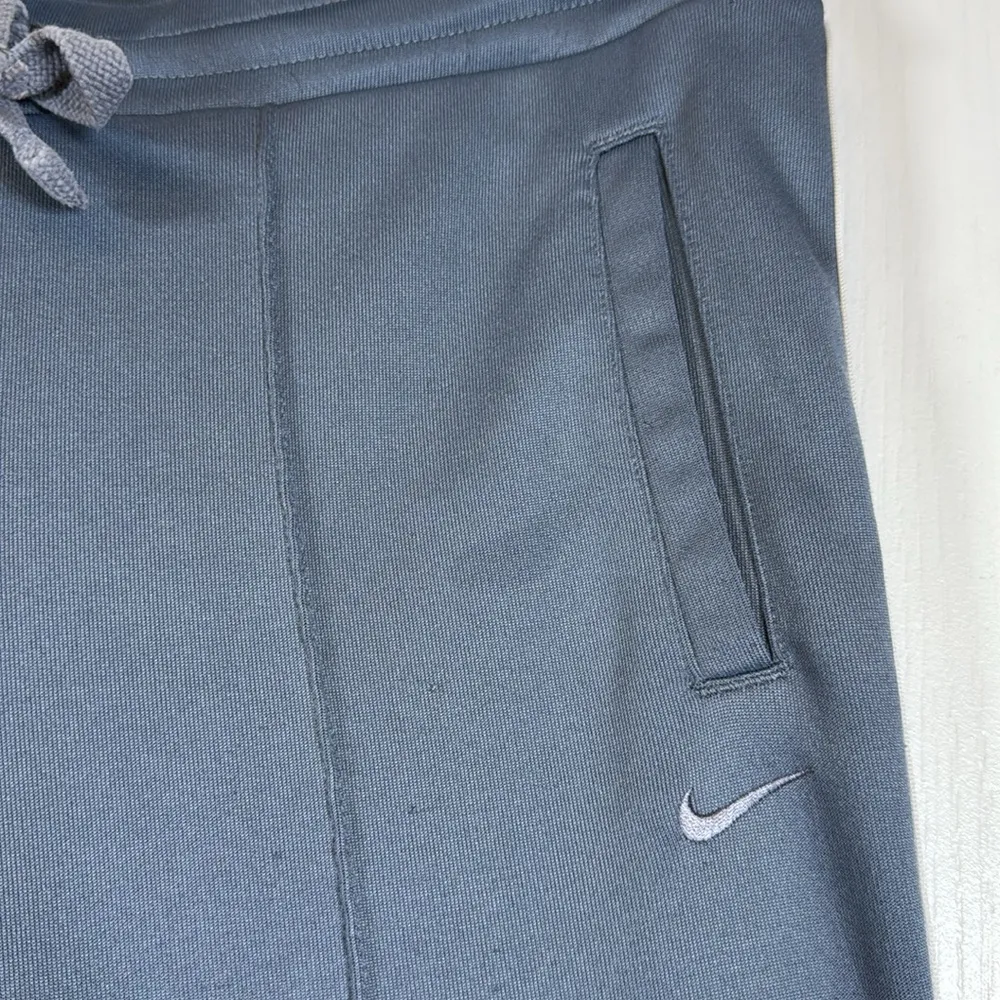 Nike The Athletic Dept Y2K Vintage Gray Track Pants Size Med EUC #5532 - Image 3