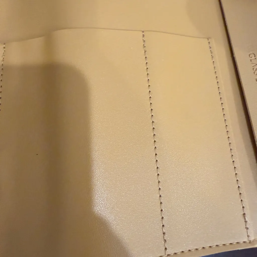 Glass Ladder & Co. Leather Tech Organizer Mustard Yellow Women's Bag - Image 8