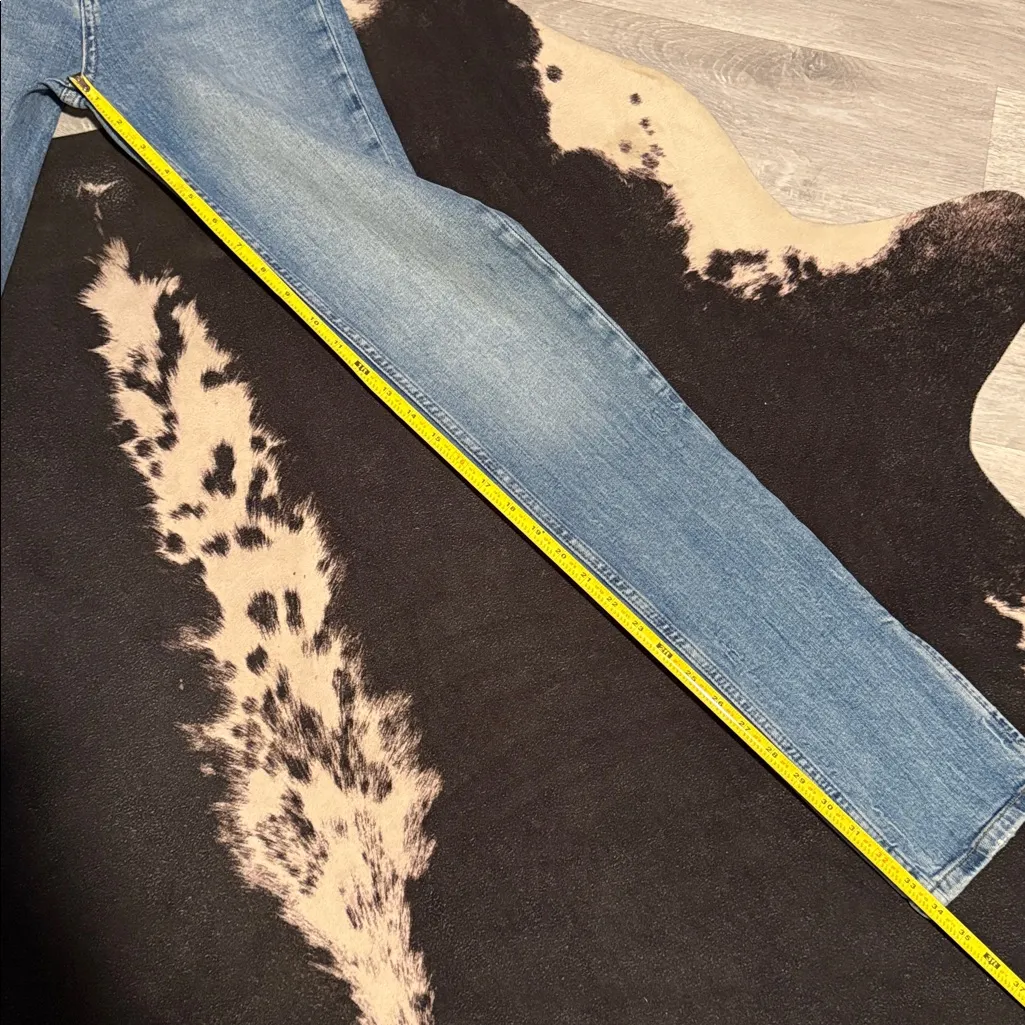 🩵 Zara The Skinny Split Ankle High Waist Medium Wash Jeans•Size:2🩵 - Image 12