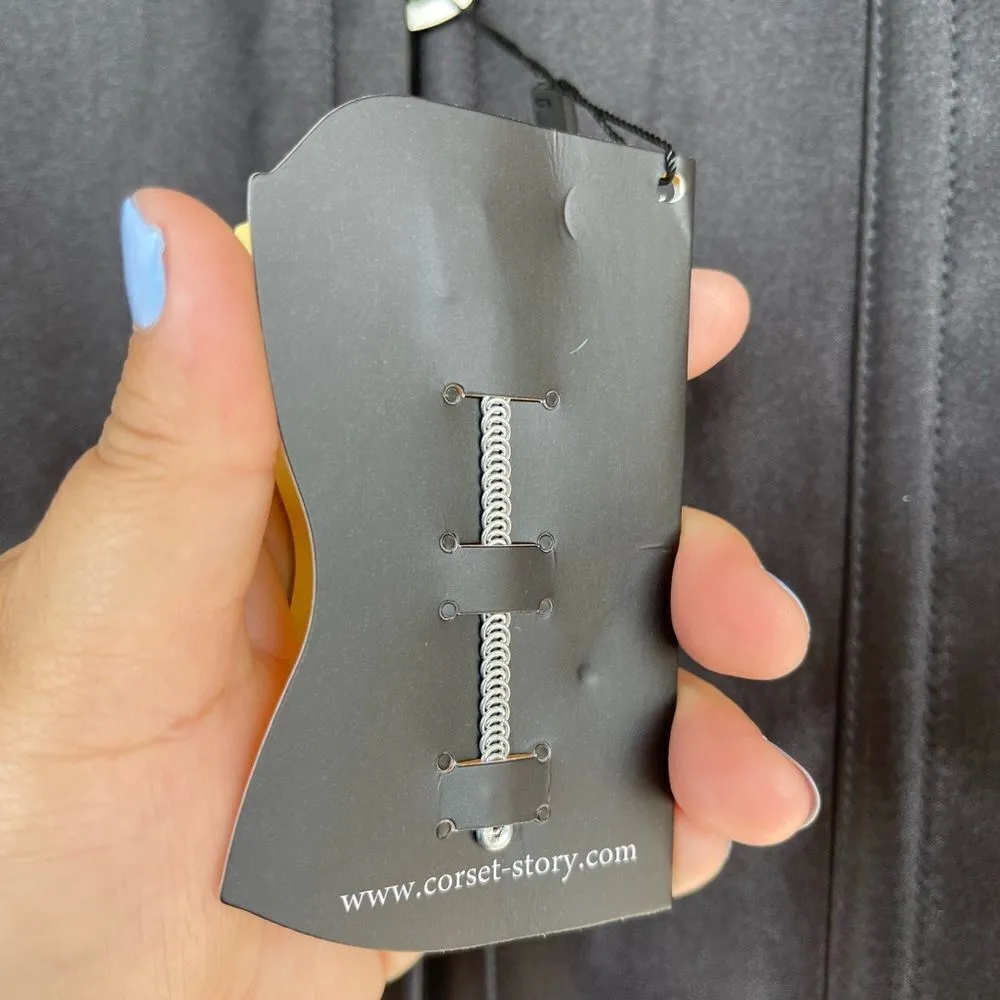 Corset Story | Black High Back Underbust Corset with Straps size 22UK /18US Black - Image 15