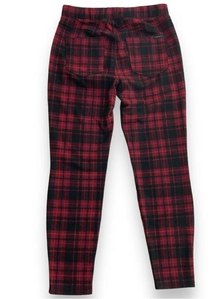 Sanctuary by Anthropologie Runway Ponte Leggings in Scarlett Plaid - Image 7
