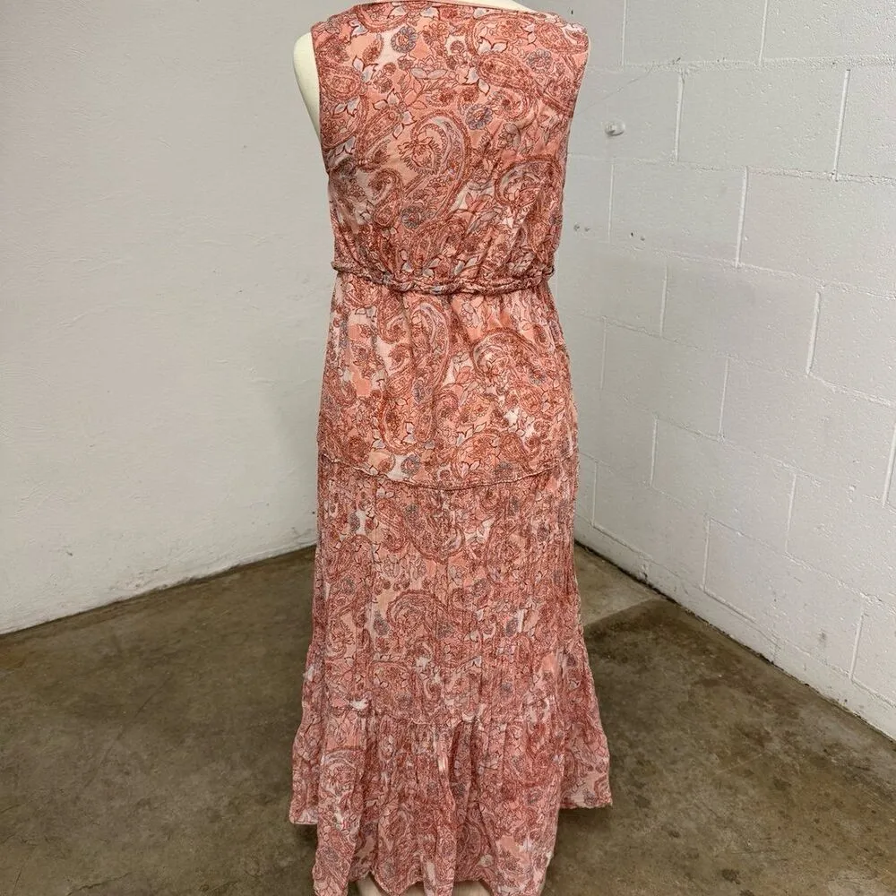 Bohemian paisley floral flowy maxi dress - Image 3