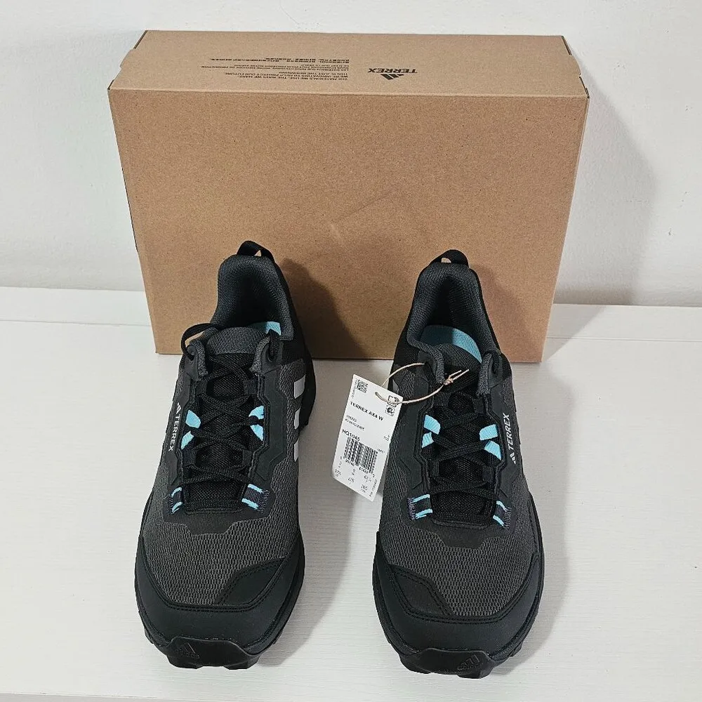 Adidas Terrex AX4 Hiking Shoe - Women's, Black/Grey /Mint Ton, 10.5 US, HQ1045 - Image 2