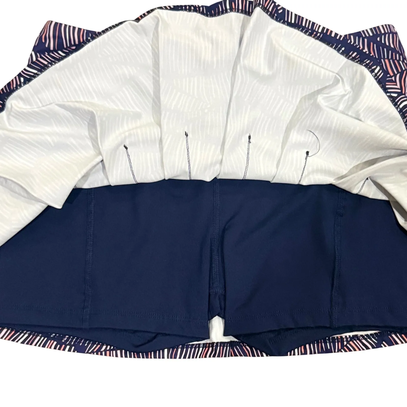 ELEVEN By Venus Williams purple Activewear 3 pc Set Tank Skirt Jacket S New Blue - Image 11