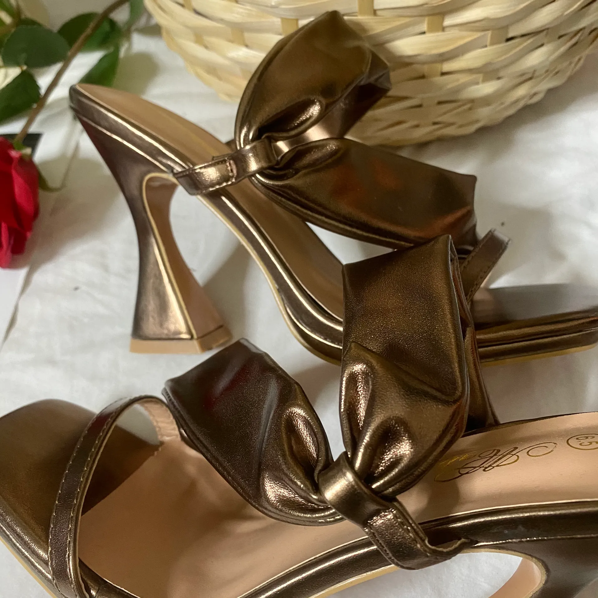 NEW Bronze Heels - Image 7