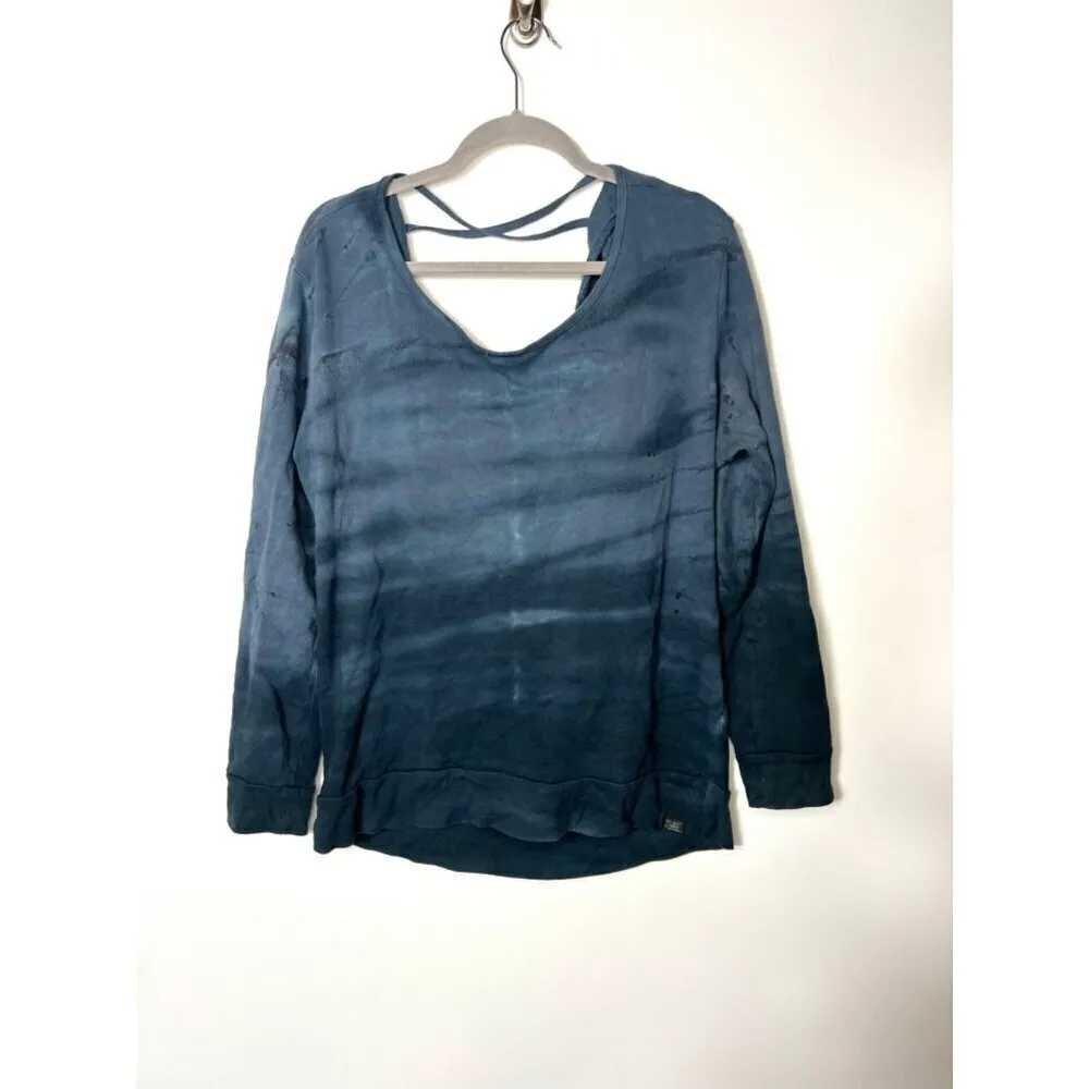 Prana drape back blue sweatshirt size medium‎ - Image 3