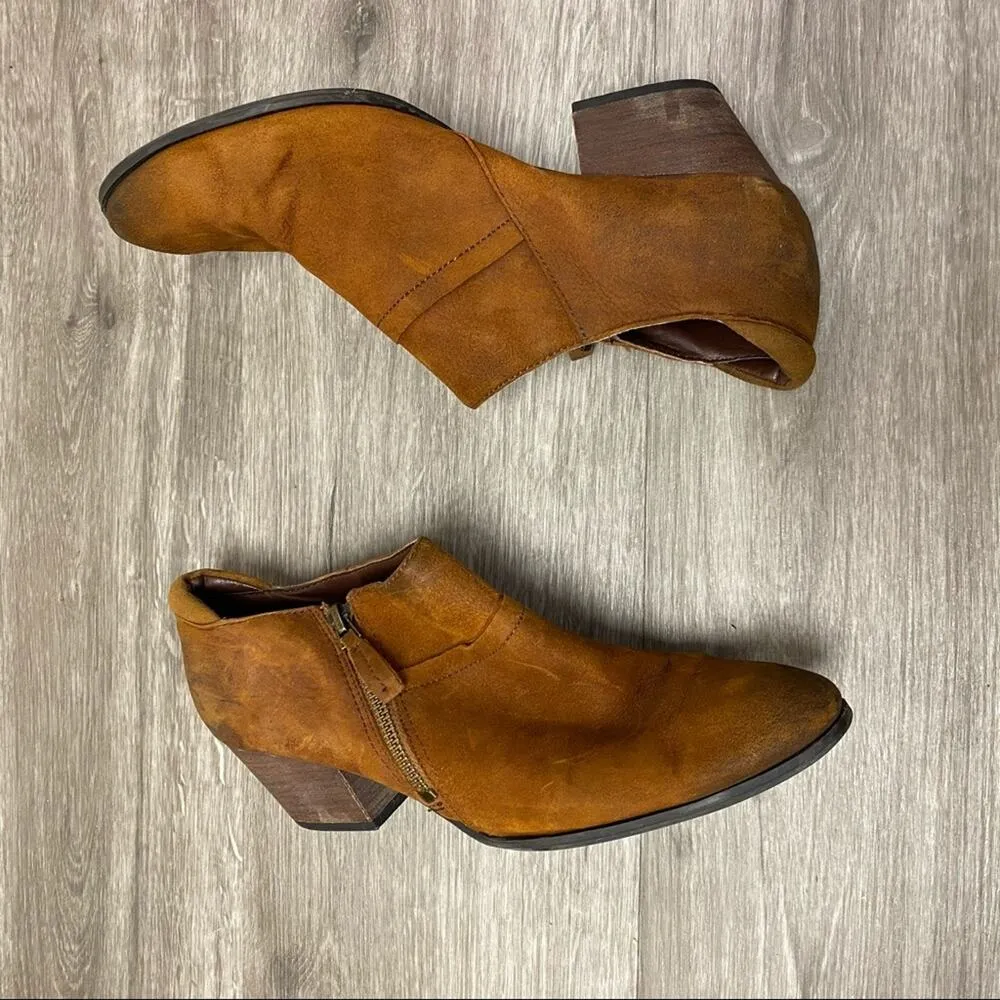 Franco Sarto Greco Leather Booties 9 - Image 3